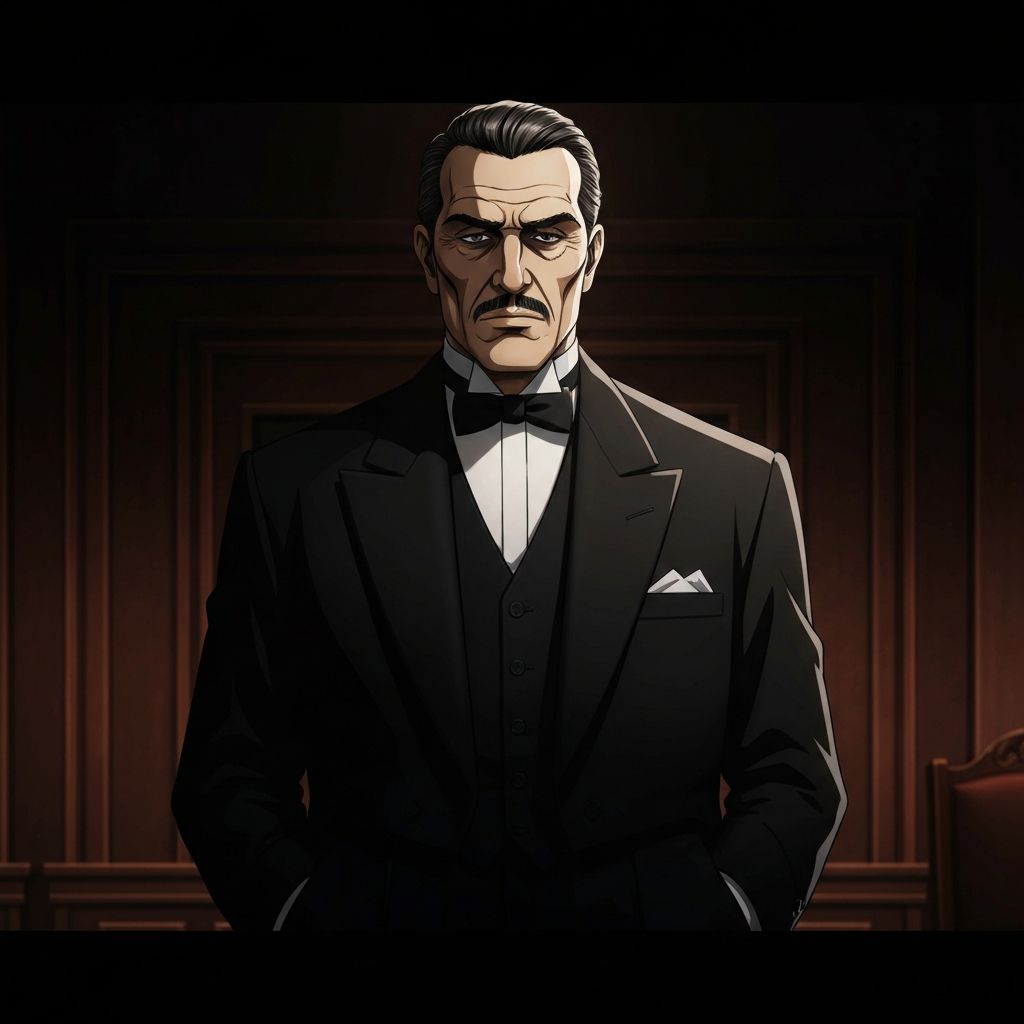 Godfather Anime Style Background